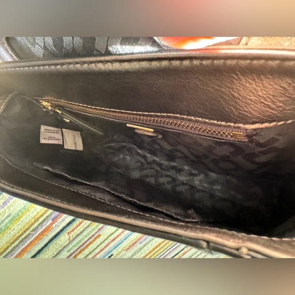 Diane Von Furstenberg Gray Leather Chain Shoulder Crossbody Handbag - Picture 10 of 16